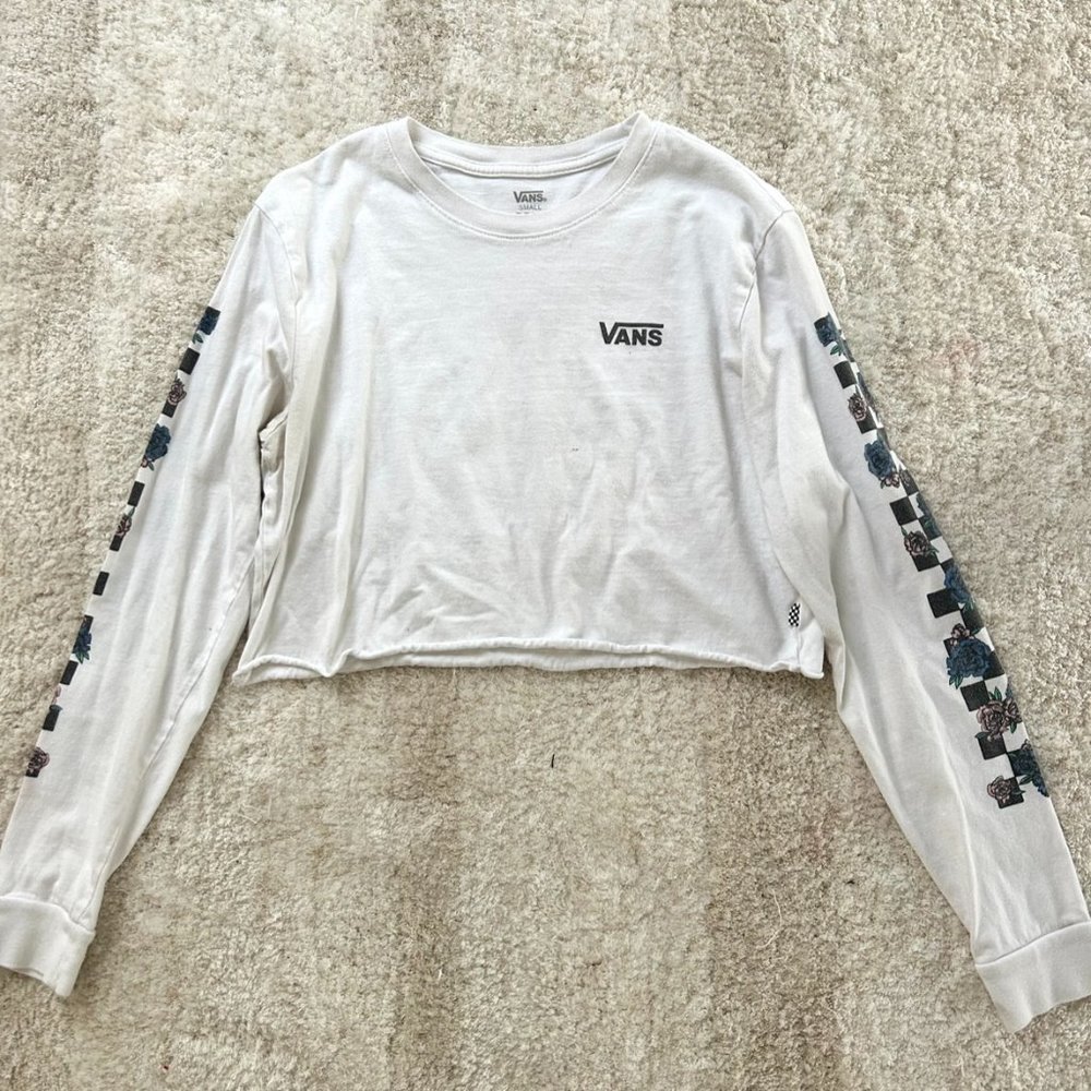 Vans Long Sleeve Floral Checkers Shirt